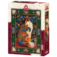 Puzzle Art Puzzle Noble Cat 15+/ Numărul de piese: 1000