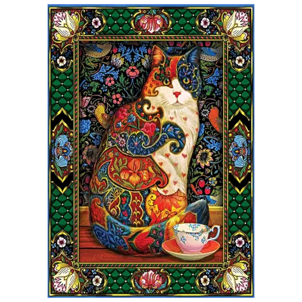 Puzzle Art Puzzle Noble Cat 15+/ Количество деталей: 1000 photo 2