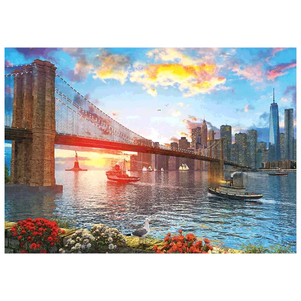 Puzzle Art Puzzle Good morning to peace 15+/ Количество деталей: 1000 photo 2 Puzzle Art Puzzle Good morning to peace 15+/ Количество деталей: 1000 photo 2
