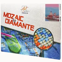 Mozaic Art Galery Premium Apusul gingas la Veneția  / 