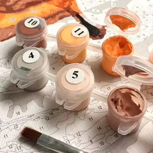 Картина по номерам BrushMe Сияние лилии BS54156FC 50 x 40 см / Вертикальная photo 4