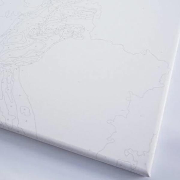 Картина по номерам BrushMe Сияние лилии BS54156FC 50 x 40 см / Вертикальная photo 5