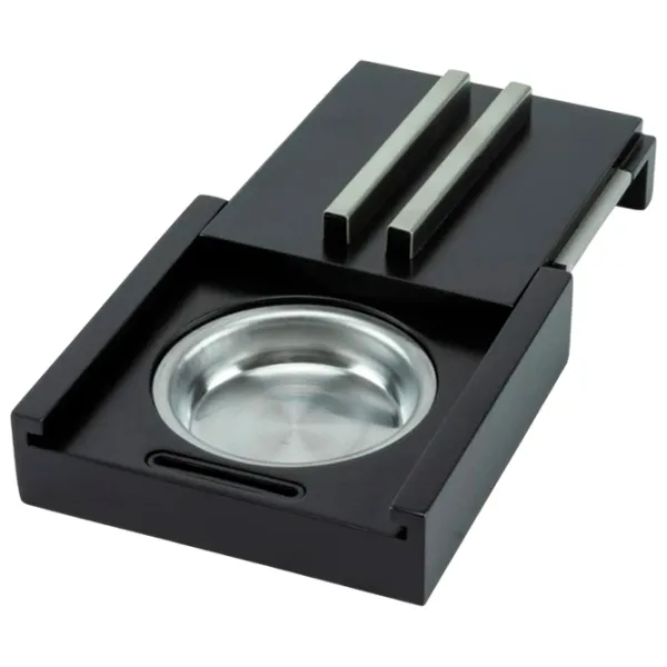 Scrumieră Hauser 524315 Black / Lemn photo 1