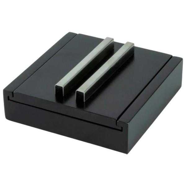Scrumieră Hauser 524315 Black / Lemn photo 3