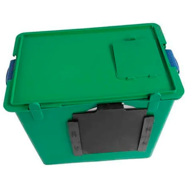 Cuib Tehno MS 00001313 Green / Plastic photo 1