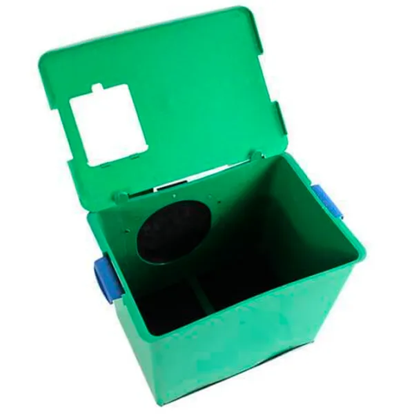 Cuib Tehno MS 00001313 Green / Plastic photo 2