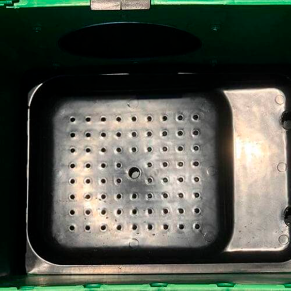 Cuib Tehno MS 00001313 Green / Plastic photo 3