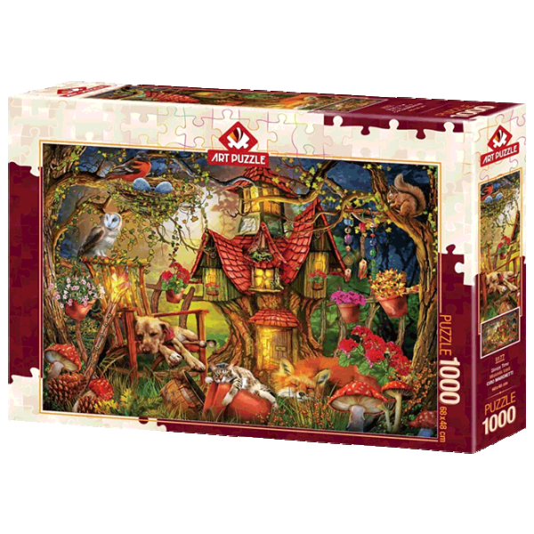 Puzzle Art Puzzle Time for Lazy 15+/ Количество деталей: 1000 photo 1