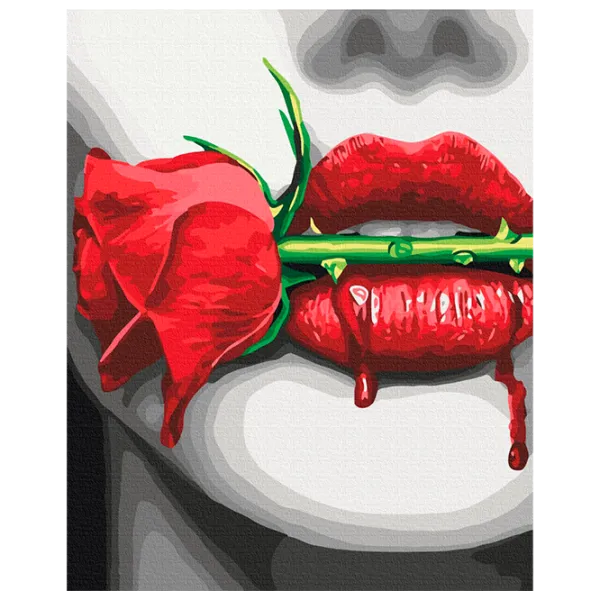 Pictură pe numere BrushMe Spinii pasiunii BS51574FC 50 x 40 cm / Verticală photo 1 Pictură pe numere BrushMe Spinii pasiunii BS51574FC 50 x 40 cm / Verticală photo 1