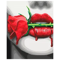 Pictură pe numere BrushMe Spinii pasiunii BS51574FC 50 x 40 cm / Verticală