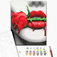 Картина по номерам BrushMe Шипы страсти BS51574FC 50 x 40 см / Вертикальная photo 3