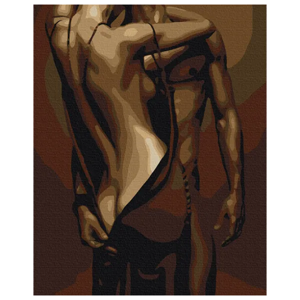 Картина по номерам BrushMe Жаркая страсть BS24601FC 50 x 40 см / Вертикальная photo 1