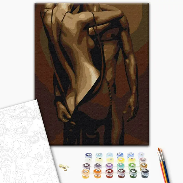 Картина по номерам BrushMe Жаркая страсть BS24601FC 50 x 40 см / Вертикальная photo 3