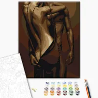 Картина по номерам BrushMe Жаркая страсть BS24601FC 50 x 40 см / Вертикальная photo 3