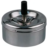 Пепельница Hauser 502000 Серебряный / Металл
