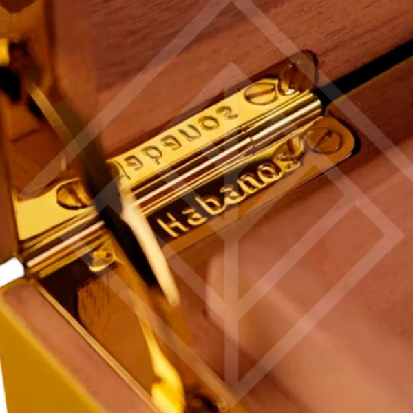 Humidor Montecristo Marca Global Lemn / Yellow photo 3 Humidor Montecristo Marca Global Lemn / Yellow photo 3