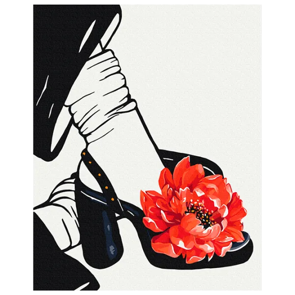 Картина по номерам BrushMe Красота в деталях BS54053FC 50 x 40 см / Вертикальная photo 1