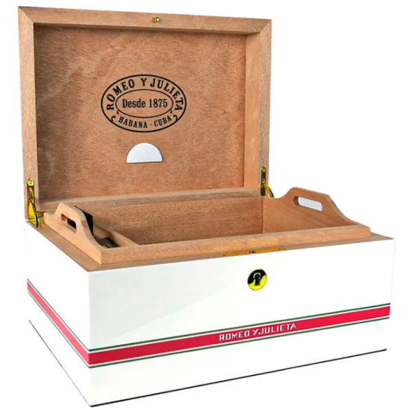 Humidor Romeo&Julieta Marca Global Lemn / White photo 2 Humidor Romeo&Julieta Marca Global Lemn / White photo 2
