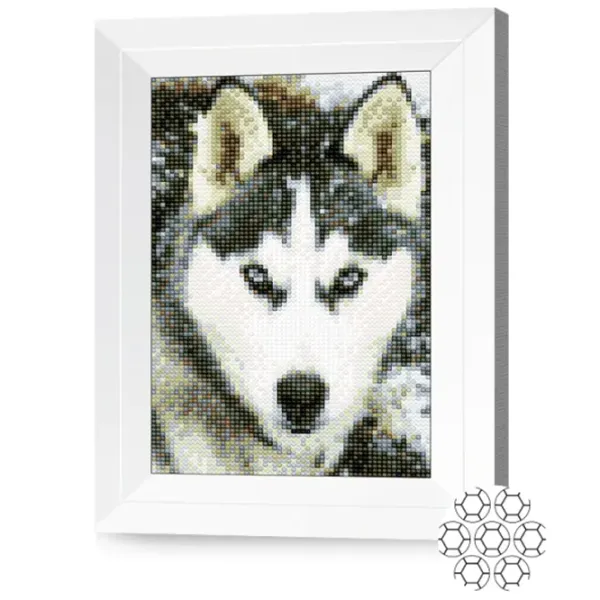Мозайка New World Husky și ninsoare  /  photo 2 Мозайка New World Husky și ninsoare  /  photo 2