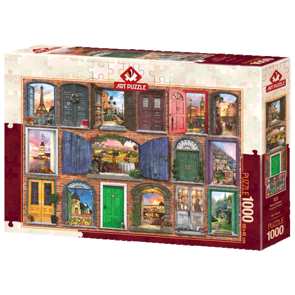 Puzzle Art Puzzle The Gates of Europe 15+/ Количество деталей: 1000 photo 1