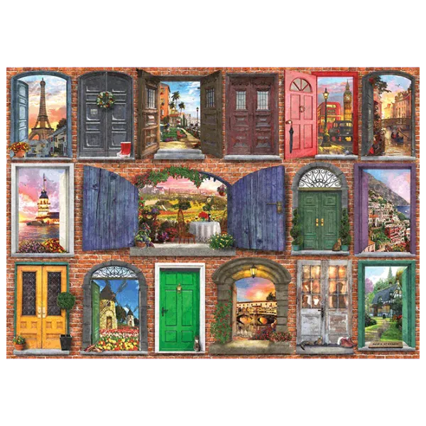 Puzzle Art Puzzle The Gates of Europe 15+/ Количество деталей: 1000 photo 2