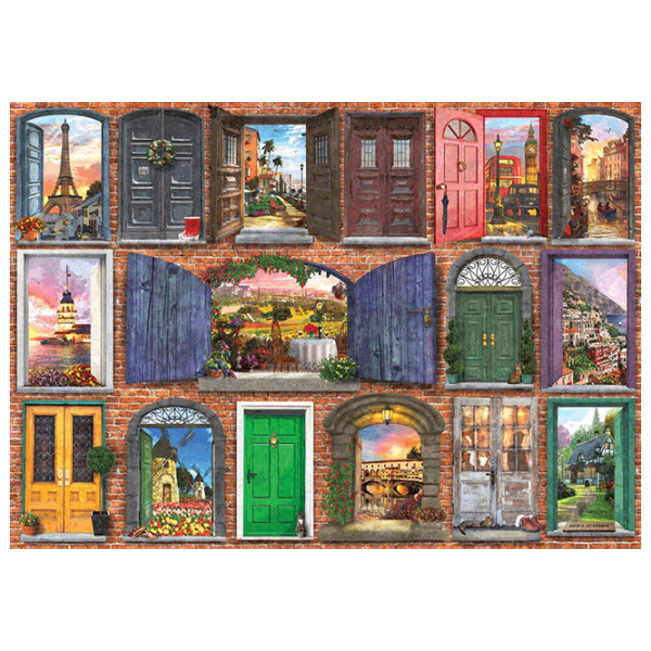 Puzzle Art Puzzle The Gates of Europe 15+/ Количество деталей: 1000 photo 2