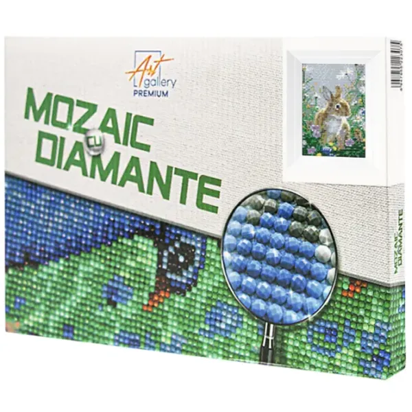 Mozaic New World Iepuraș printre flori de câmp  /  photo 1 Mozaic New World Iepuraș printre flori de câmp  /  photo 1