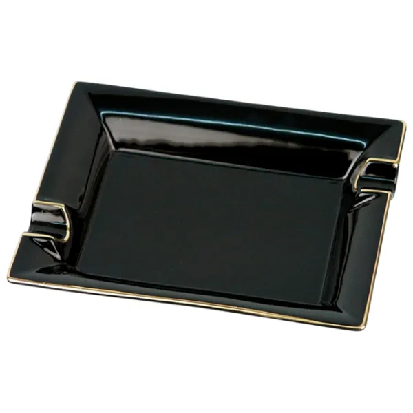 Scrumieră Hauser 513282 Black Gold / Porțelan photo 1