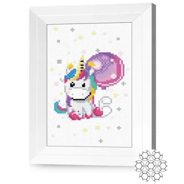 Мозайка New World Unicorn cu balon  /  photo 2 Мозайка New World Unicorn cu balon  /  photo 2