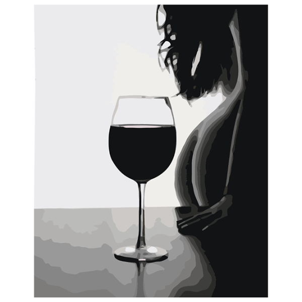 Pictură pe numere BrushMe Intimitate BS36137FC 50 x 40 cm / Verticală photo 1