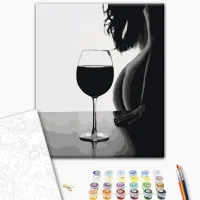 Картина по номерам BrushMe Интимность BS36137FC 50 x 40 см / Вертикальная photo 3