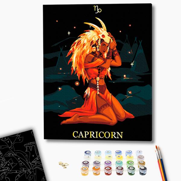 Картина по номерам BrushMe Козерог BSB0044FC 50 x 40 см / Вертикальная photo 2