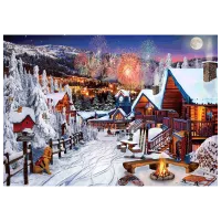 Puzzle Art Puzzle Winter playground 15+/ Numărul de piese: 1000