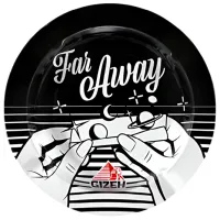 Пепельница GIZEH Far Away Черный / Металл