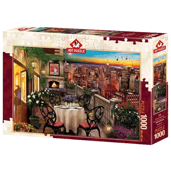Puzzle Art Puzzle Dinner in New York 15+/ Количество деталей: 1000 photo 1