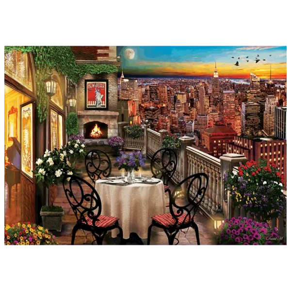 Puzzle Art Puzzle Dinner in New York 15+/ Количество деталей: 1000 photo 2