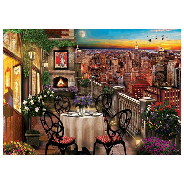 Puzzle Art Puzzle Dinner in New York 15+/ Количество деталей: 1000 photo 2