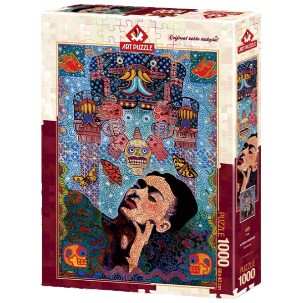 Puzzle Art Puzzle Frida 15+/ Numărul de piese: 1000 photo 1