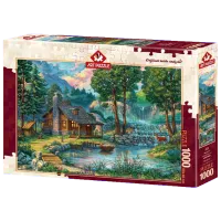 Puzzle Art Puzzle Fairy Tale House 15+/ Numărul de piese: 1000