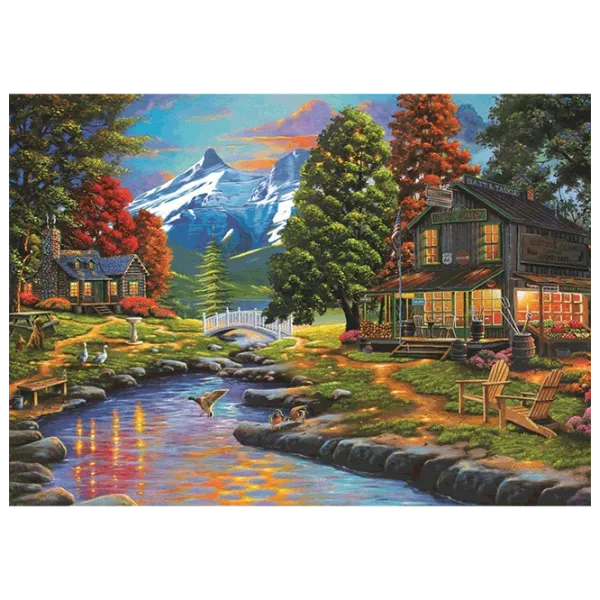 Puzzle Art Puzzle Fairy Tale House 15+/ Количество деталей: 1000 photo 2