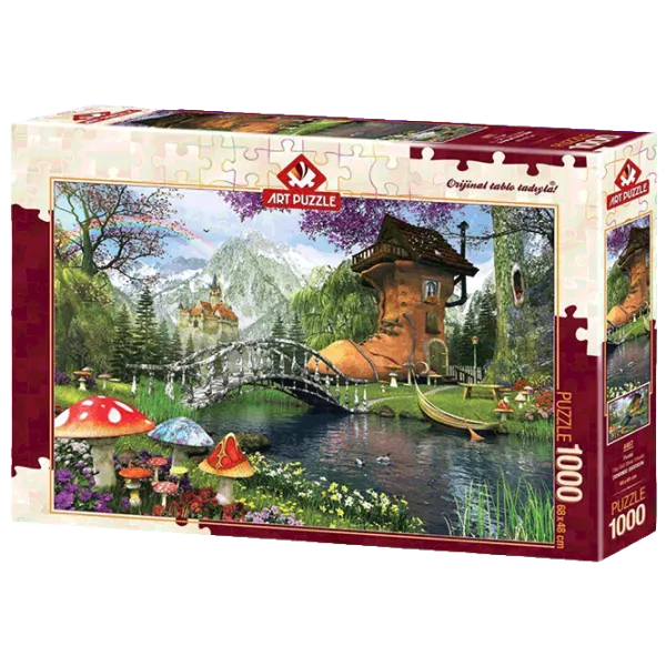 Puzzle Art Puzzle Postal 15+/ Numărul de piese: 1000 photo 1