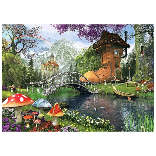 Puzzle Art Puzzle Postal 15+/ Numărul de piese: 1000 photo 2