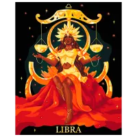 Pictură pe numere BrushMe Balanță BSB0033FC 50 x 40 cm / Verticală