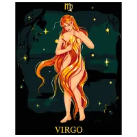 Pictură pe numere BrushMe Fecioară BSB0034FC 50 x 40 cm / Verticală