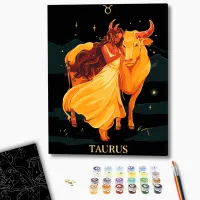 Pictură pe numere BrushMe Taur BSB0036FC 50 x 40 cm / Verticală photo 2