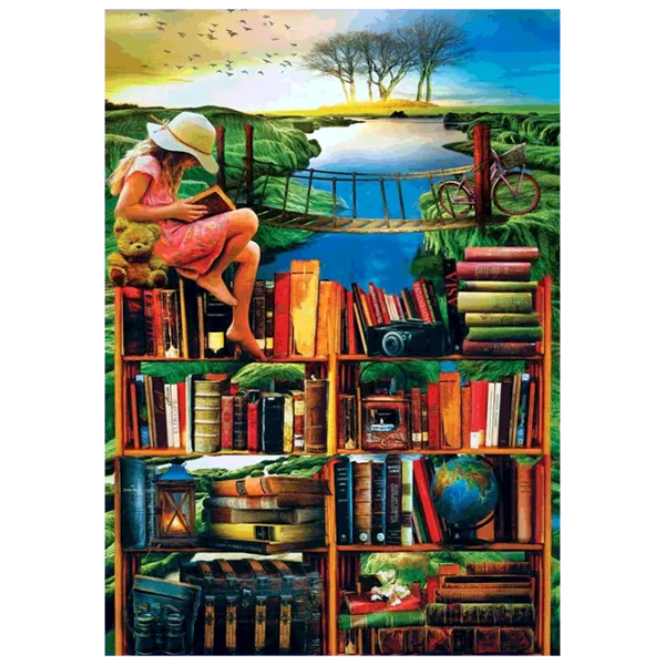 Puzzle Art Puzzle Traveler 15+/ Количество деталей: 1000 photo 2