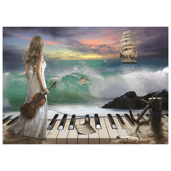 Puzzle Art Puzzle Sea Symphony 15+/ Количество деталей: 1000 photo 2