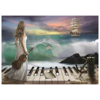 Puzzle Art Puzzle Sea Symphony 15+/ Количество деталей: 1000 photo 2