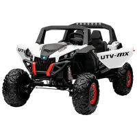 Mașină electrică Richi Tichi MX603B/3 7 km/h / 40 kg / 3+ / White photo 4