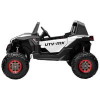 Mașină electrică Richi Tichi MX603B/3 7 km/h / 40 kg / 3+ / White photo 7